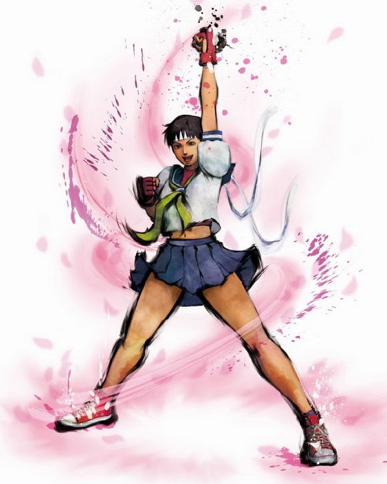 《街霸4》SAKURA（春日野樱）角色攻略