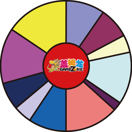 盖姆龙电玩俱乐部“幸运大转盘”活动