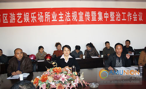 宣州区召开游艺娱乐场所业主法规宣传暨集中整治工作会议