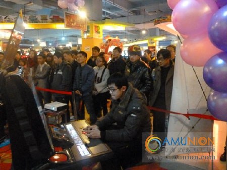 大玩家超乐场合肥店铁拳俱乐部第一场宣传赛