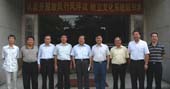 文化部长蔡武到省文化厅检查指导工作