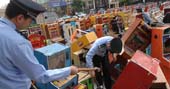 近3000台赌博游艺机公开销毁