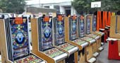 南京收缴近300台赌博机