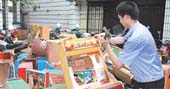 汝城县集中销毁42台赌博游戏机