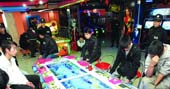 两游乐场所127台电子游戏机被查
