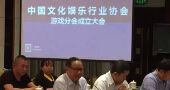 中国文化娱乐行业协会游戏分会成立大会顺利举行！