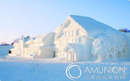 亚布力雪景