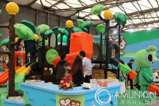 上海幼教展，小型儿童游乐设备