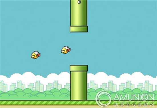 投币游戏机，Flappy Bird投币游戏机游戏画面