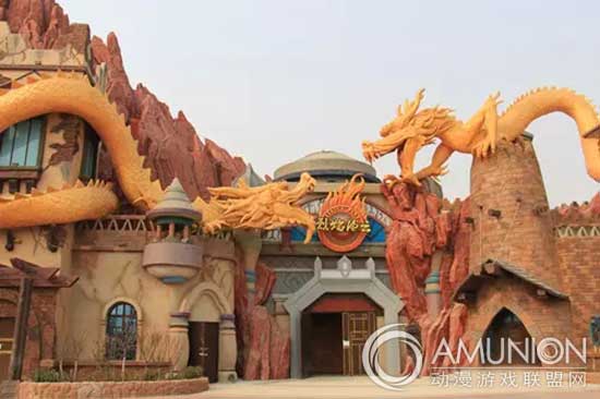 华强济南东方神画主题乐园，烈焰风云
