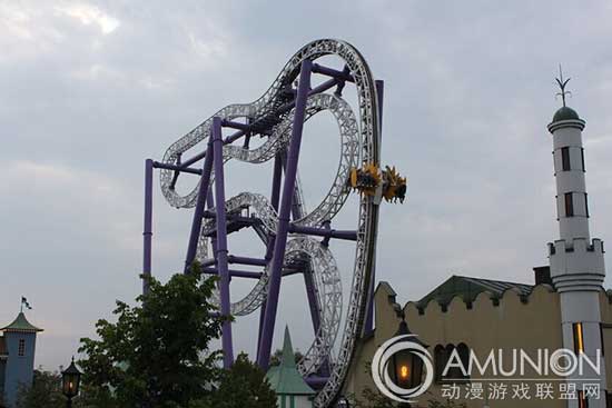 游乐园Gröna Lund，游乐项目