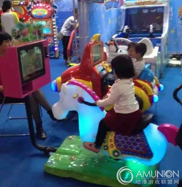 中国义乌文化产品交易会，游乐设备