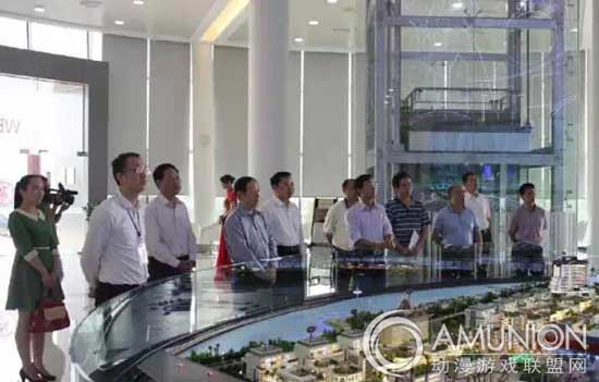 广东省政协副主席梁伟发到中山港口调研游戏游艺产业