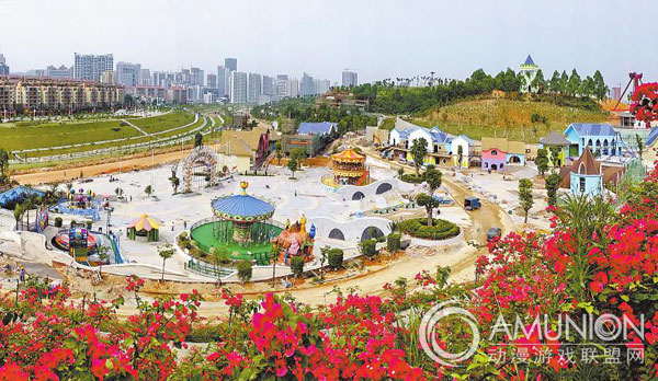 在建中的儿童乐园