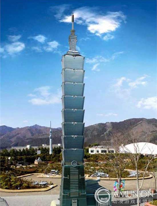 日本主题乐园建"台北101"