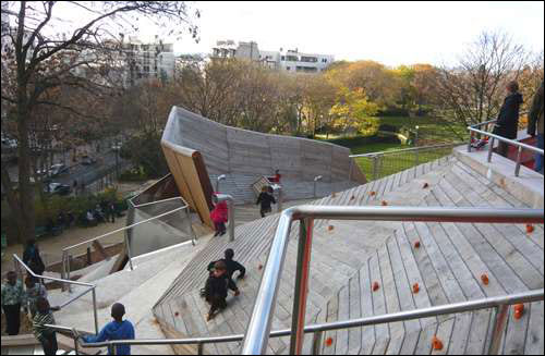 法国的BELLEVILLE公园（PARC DE BELLEVILLE)