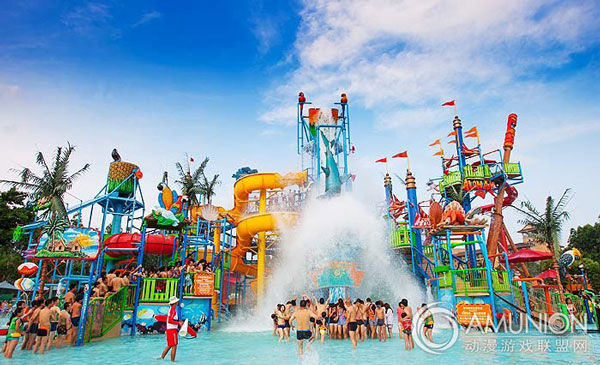 长隆水上乐园夏威夷水城