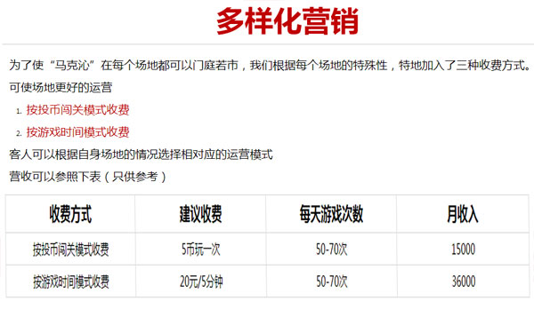马克沁双枪游戏机多样化营销 马克沁双枪游戏机多样化营销