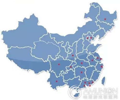 全国华侨城分布图