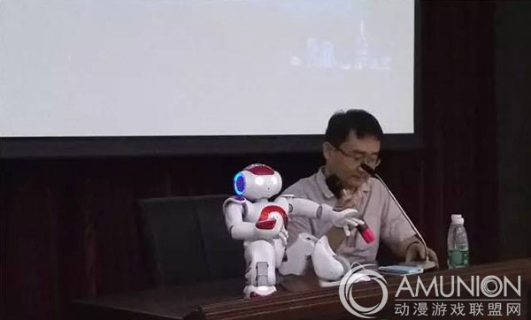 智能机器人NAO现场互动表演