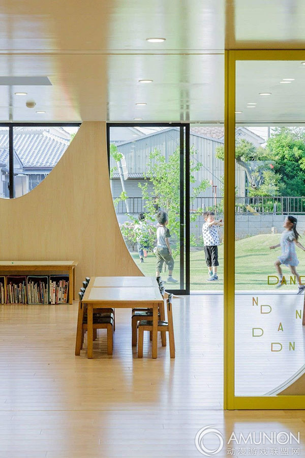 围绕游戏元素而造的幼儿园——日本Yutaka