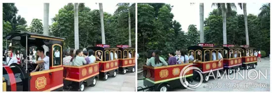 顺宏专列号无轨小火车