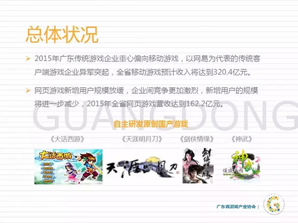 2015广东游戏产业年度发展报告