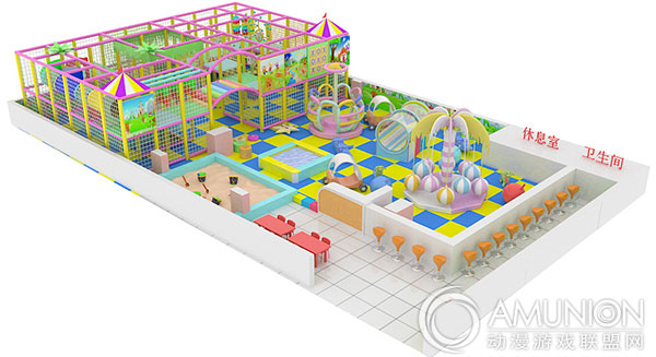 室内儿童乐园设计效果图