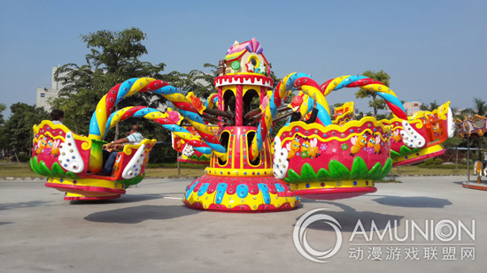 糖果乐园旋转类游乐设备