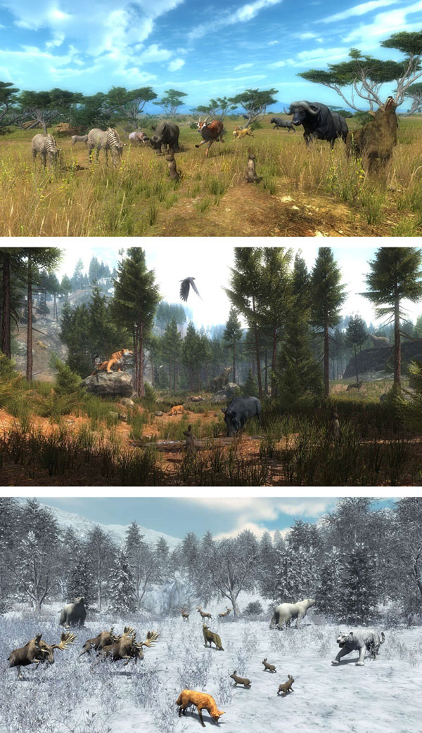 狩猎者联盟游戏机游戏画面
