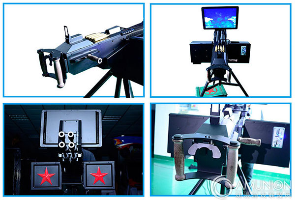 高射机枪A型游戏机细节图