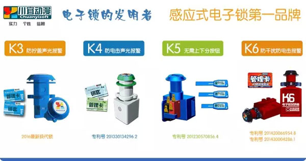 感应式电子锁