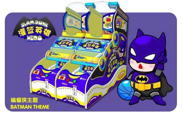 蝙蝠侠主题的灌篮英雄儿童游戏机