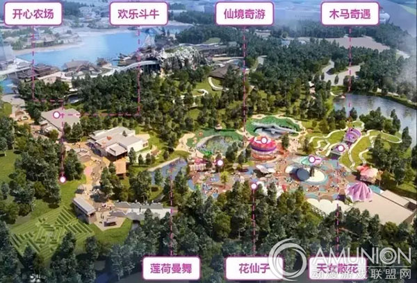 南昌万达主题乐园——仙女奇缘主题区