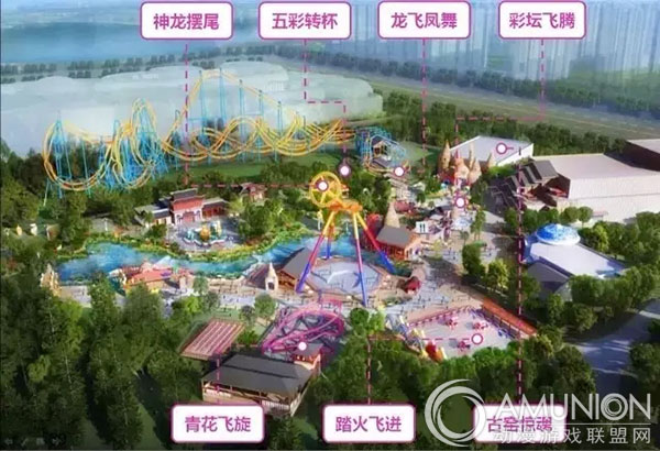 南昌万达主题乐园——五彩瓷都主题区