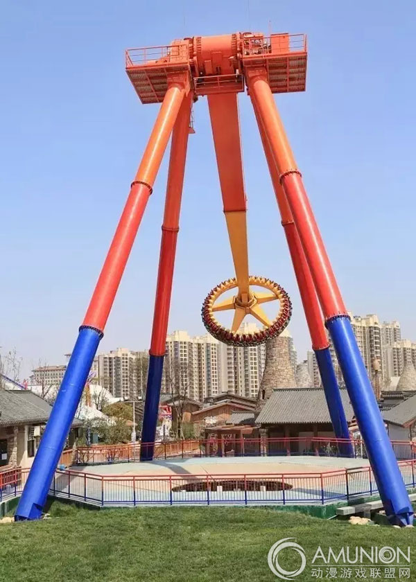 南昌万达主题乐园——神龙摆尾