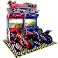 世界摩托车锦标赛赛车模拟游戏机