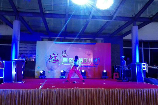 精彩纷呈的节目表演