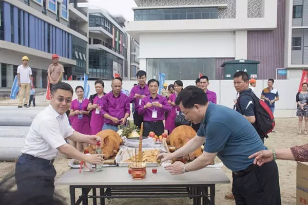 广东游戏游艺文化产业城一期B区（会展中心）正式开建