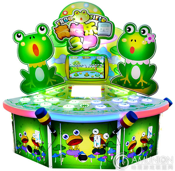 青蛙乐园3P游戏机