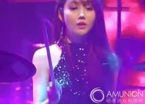 最美、最有魅力打架子鼓美女