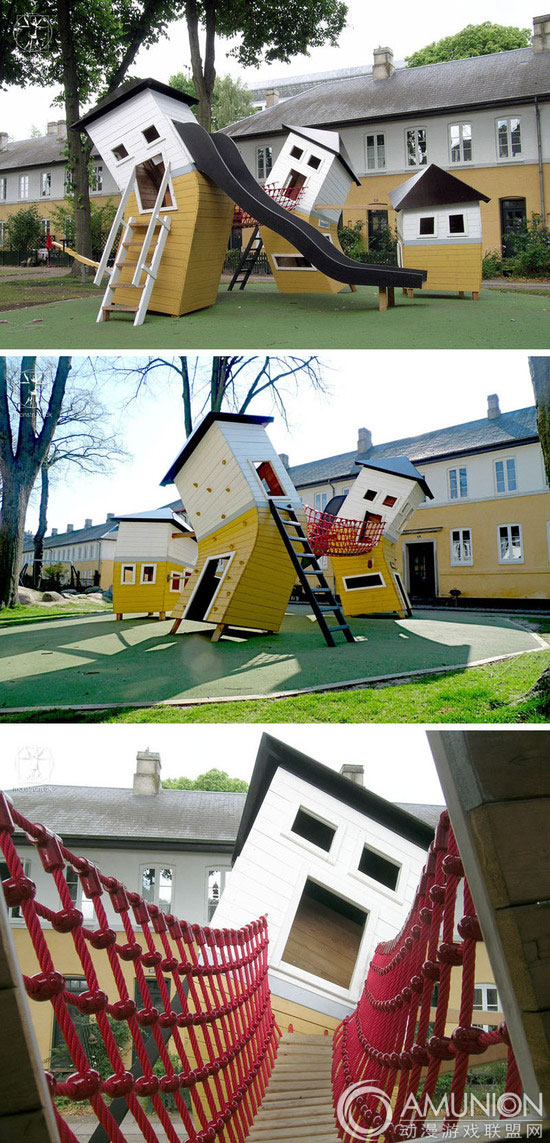 Monstrum设计的疯狂儿童游乐场