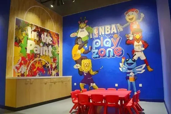 全球首家NBA主题乐园NBA Playzone